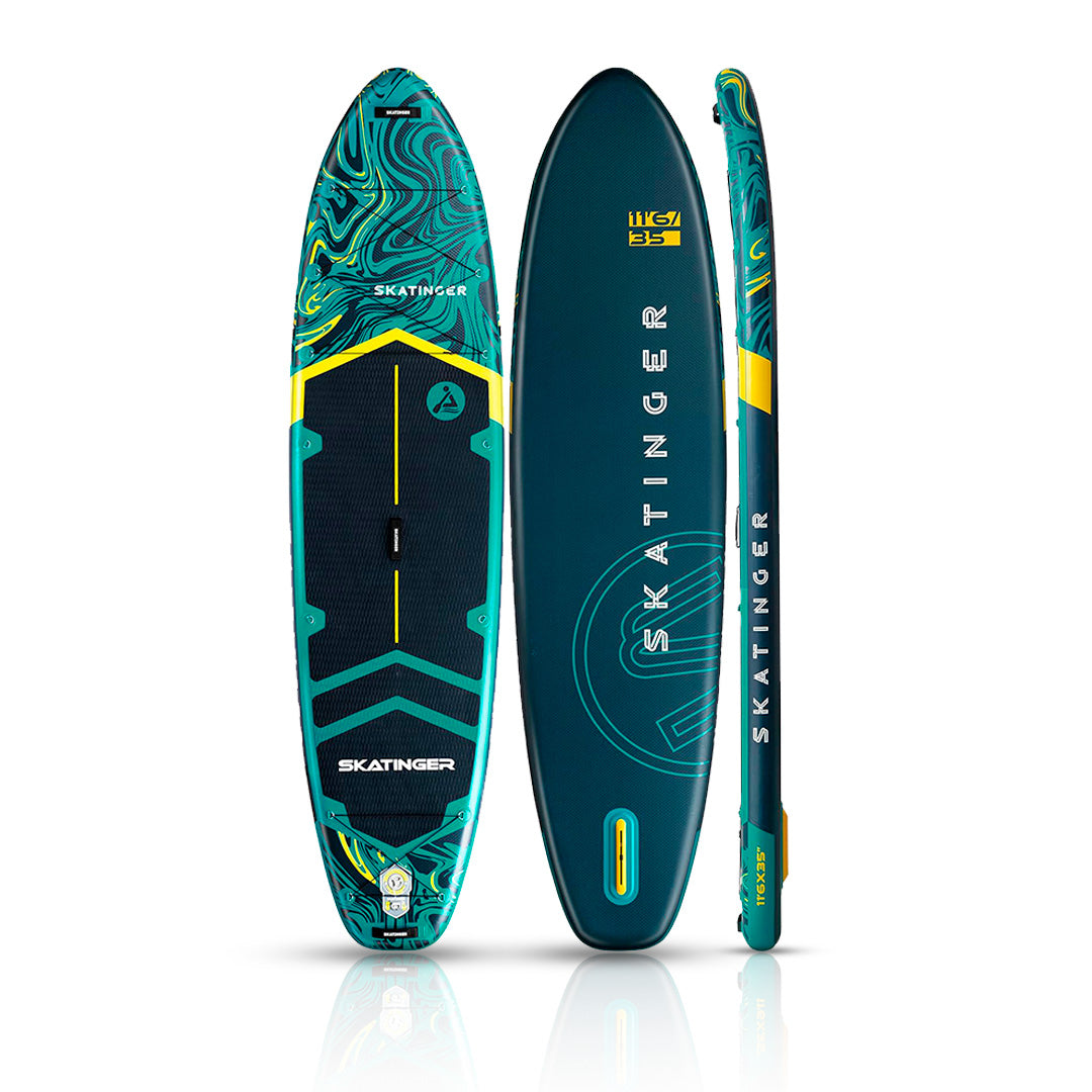 Tabla De Remo Inflable Skatinger Prana 116 X 35 X 6