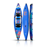 Kayak Inflable Skatinger 410cm 2 Personas + Accesorios