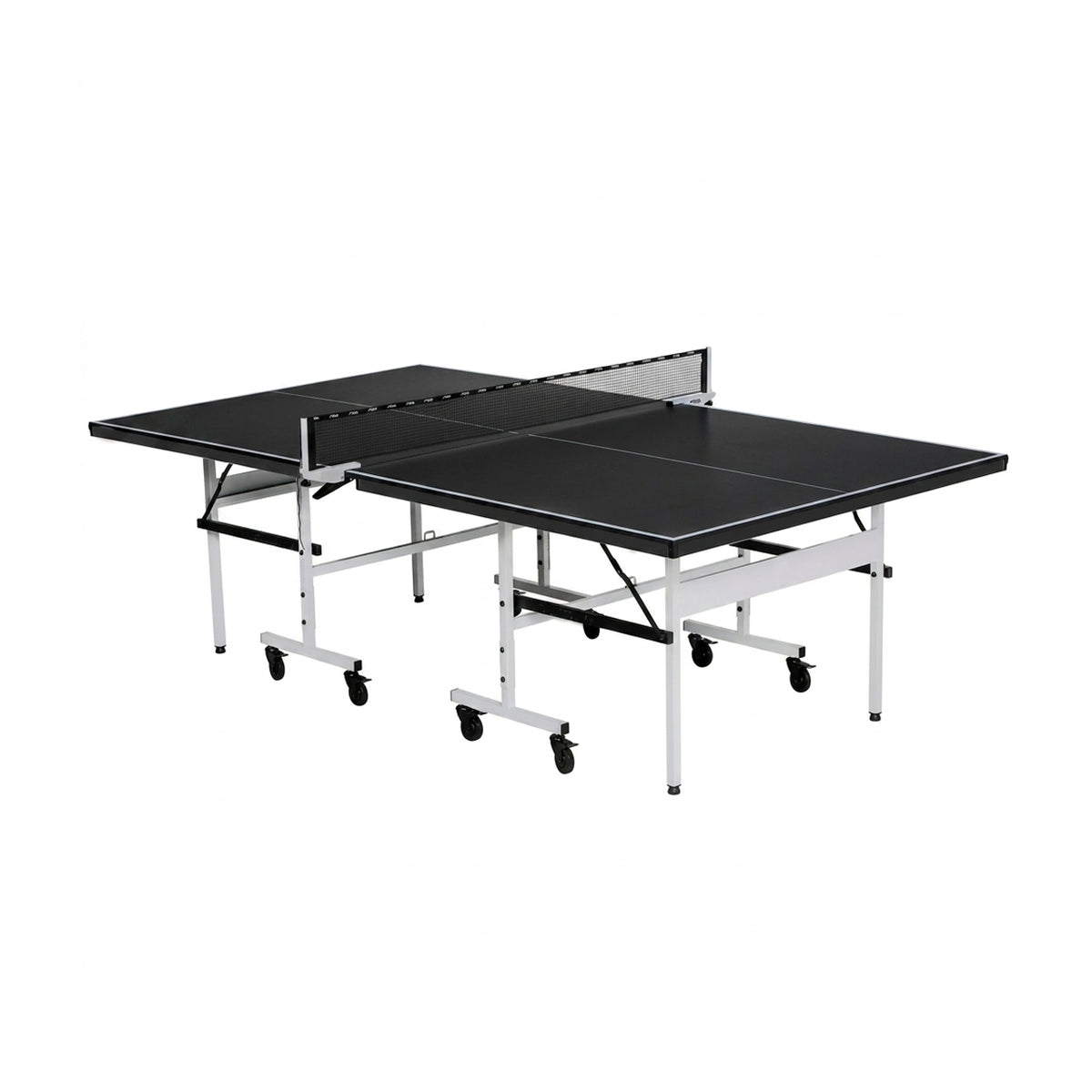 Mesa de ping pong negra plegable de 15 mm