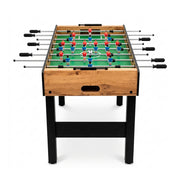 Mesa de futbolito café de 4 pies con 2 pelotas
