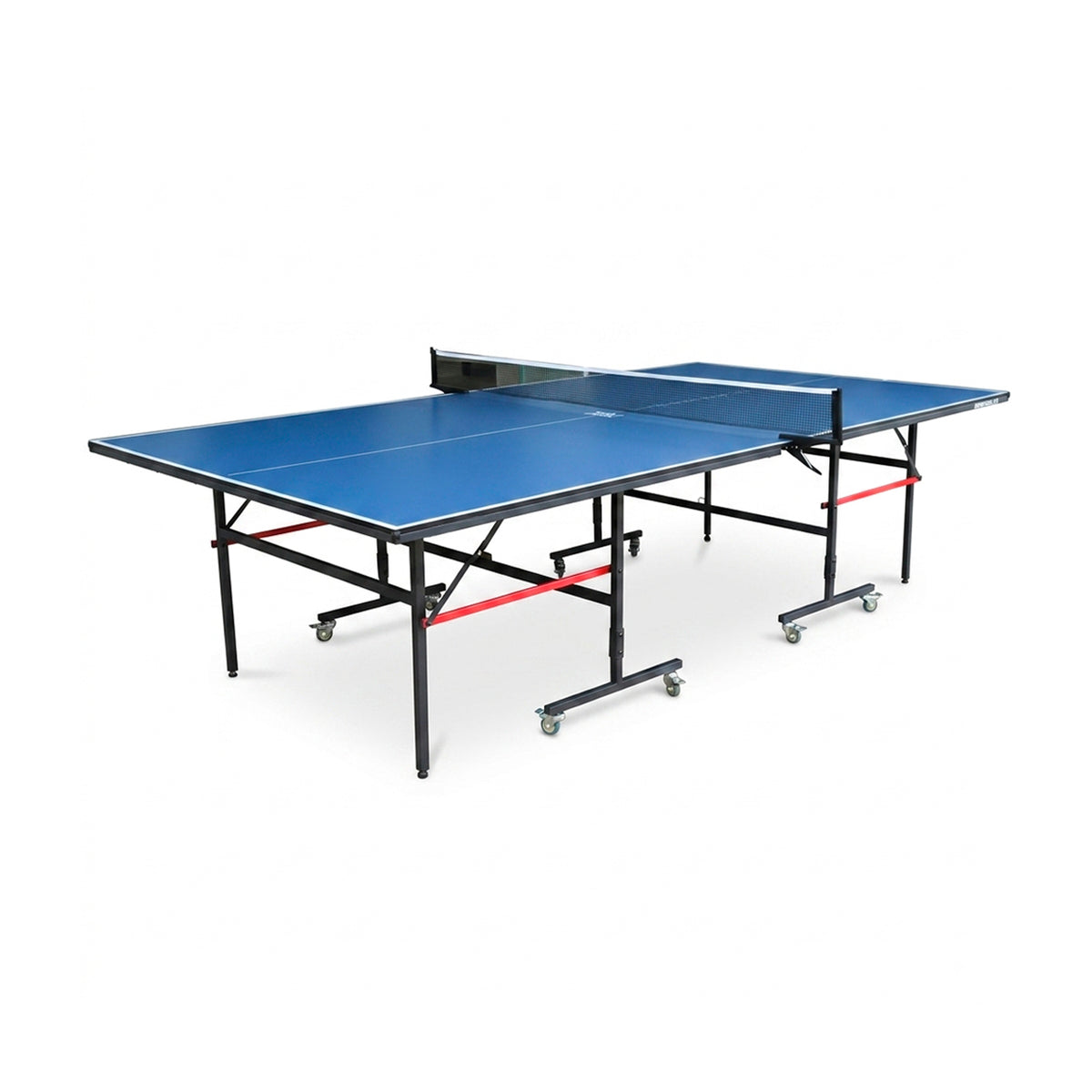Mesa de ping pong plegable azul de 12 mm