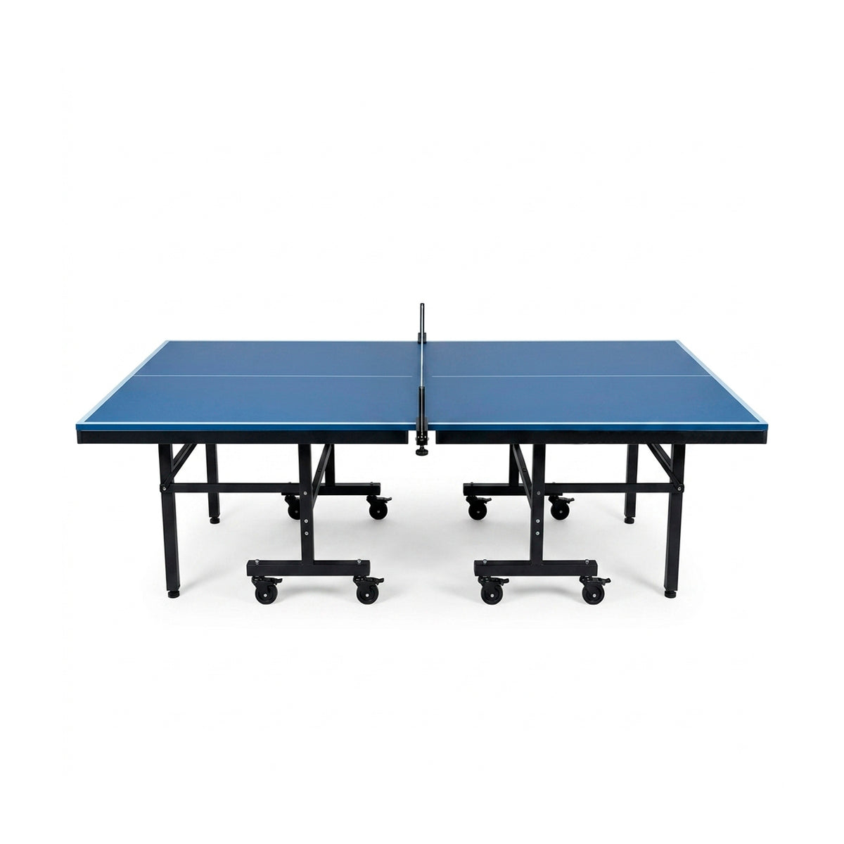Mesa de ping pong de torneo de 25 mm con red y poste