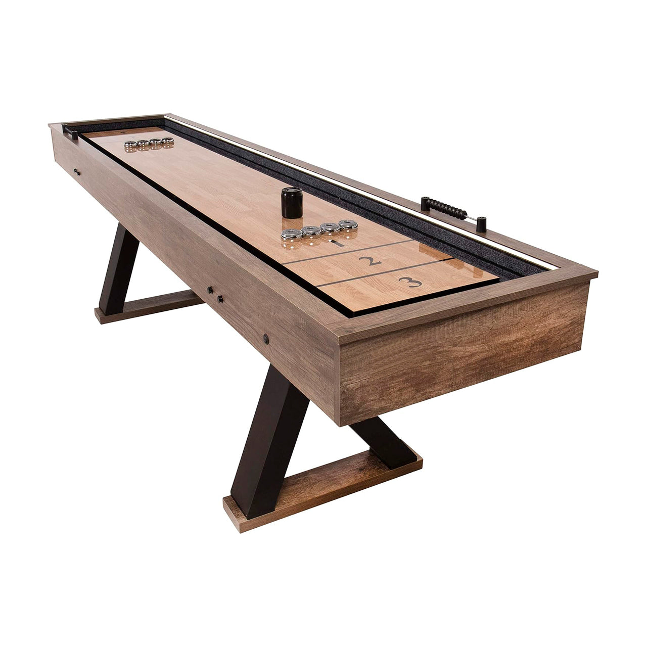 MESA DE SHUFFLEBOARD ILUMINADA 9FT