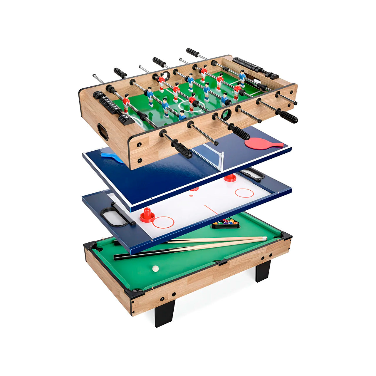 MESA DE JUEGOS 4 EN 1 3FT