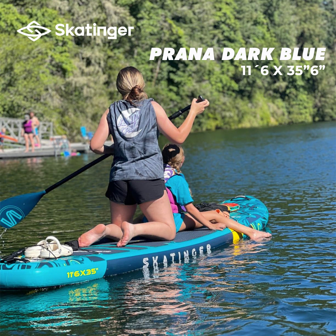 Skatinger | Prana 11’6” x 35” x 6” Tabla de Remo Inflable