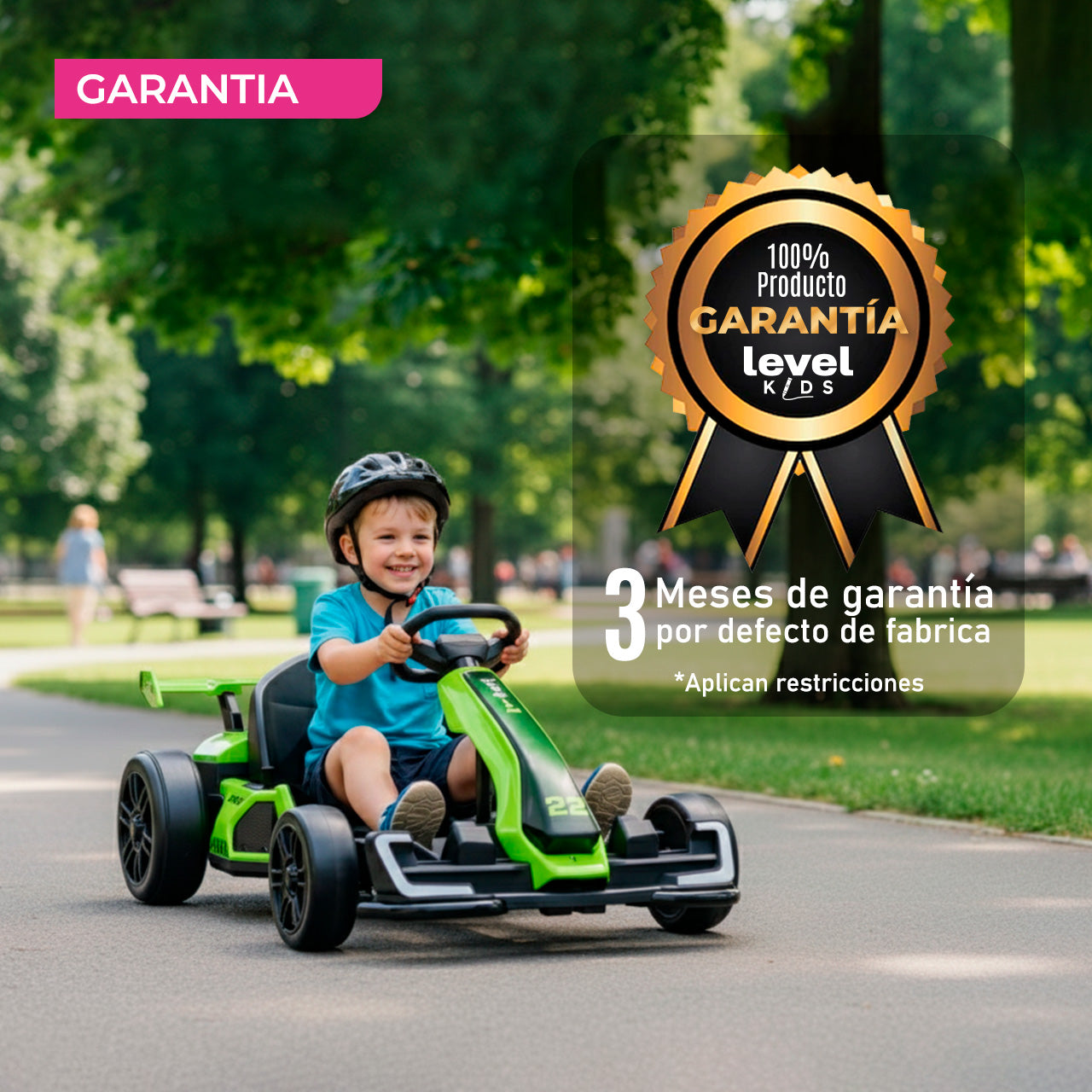 Go Kart TURBOX Montable Electrico 12km/h 24V