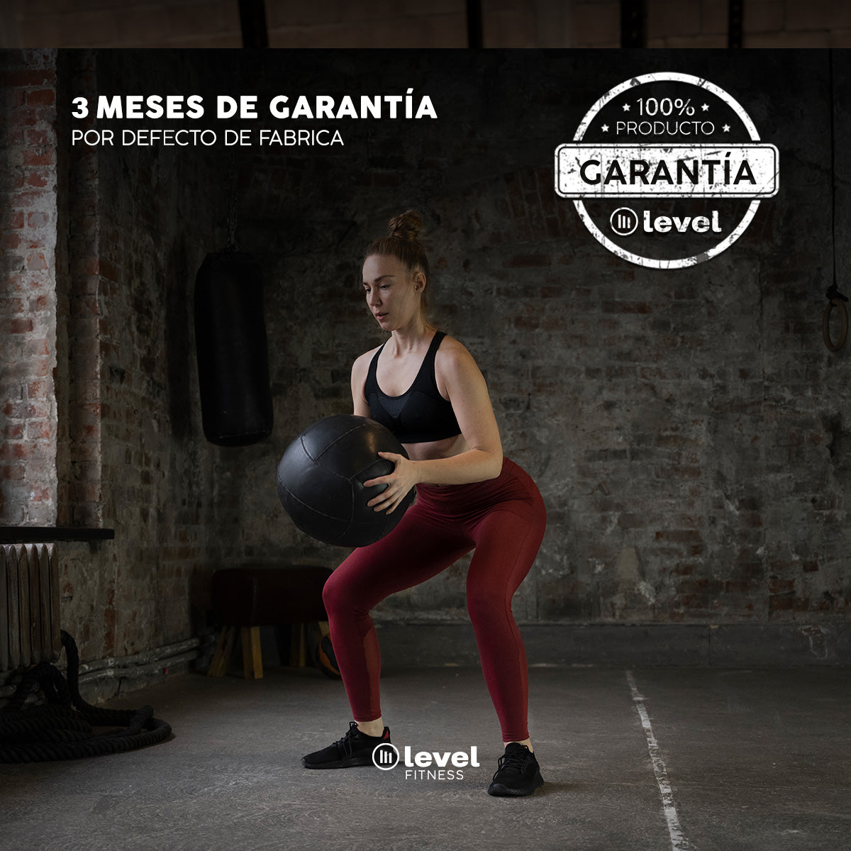 Pelota Wall Ball 20lbs Crossfit Level Fitness Gym