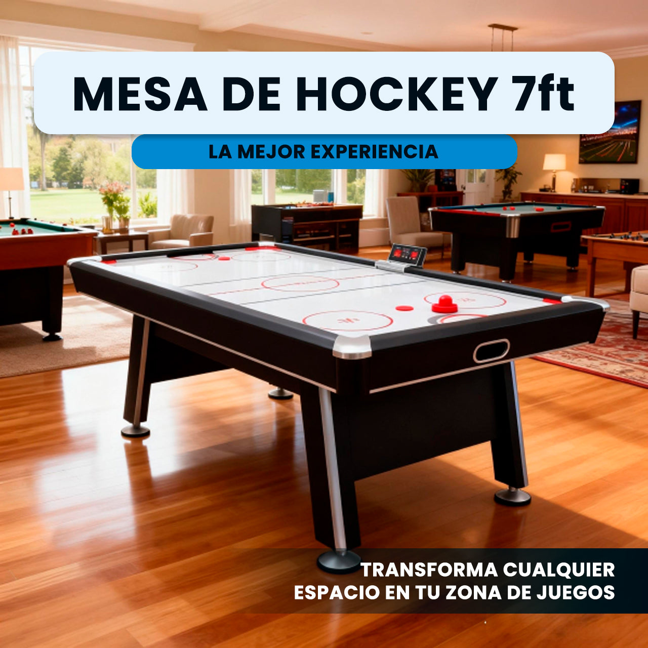 MESA DE HOCKEY 7FT