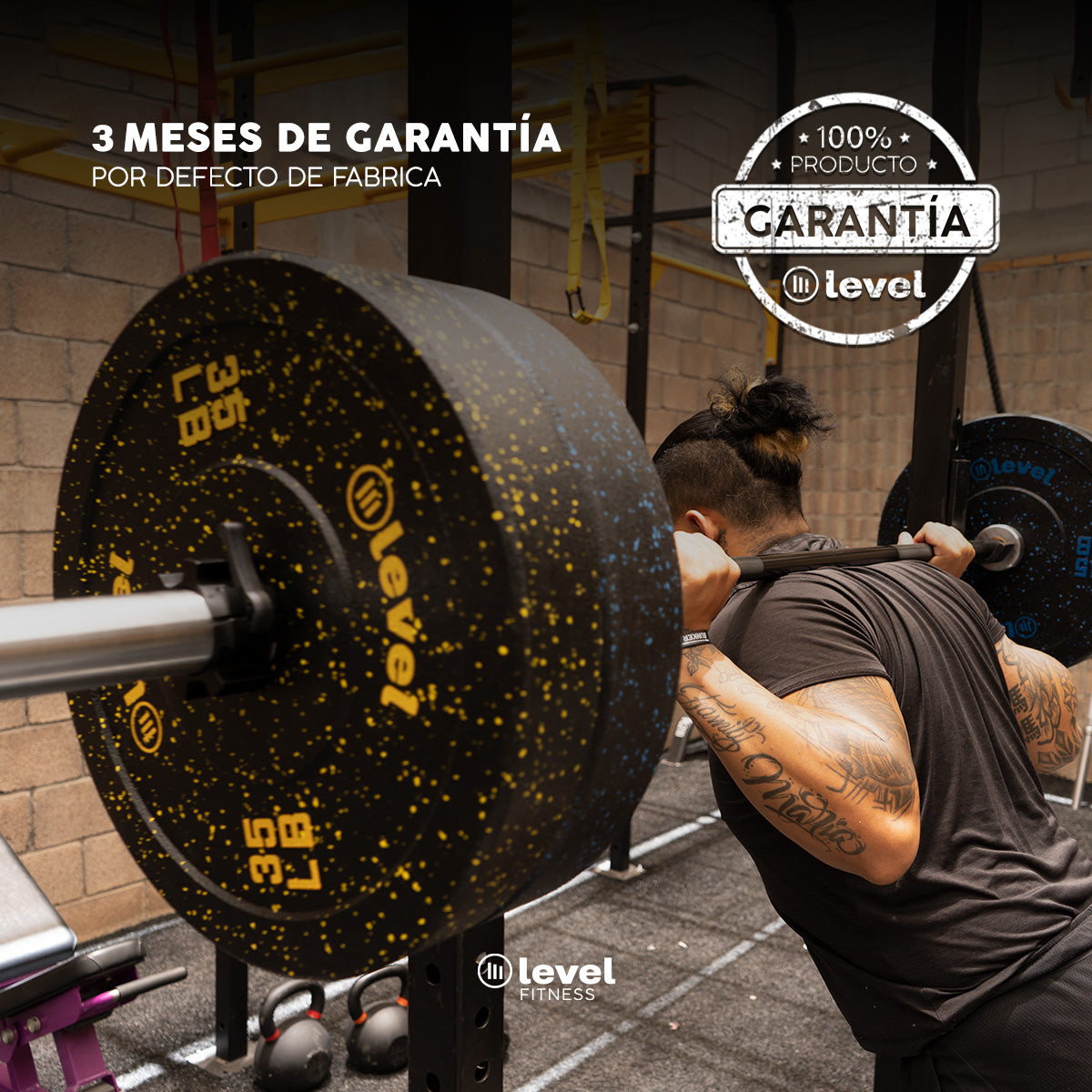 Par Discos Olímpicos Horus