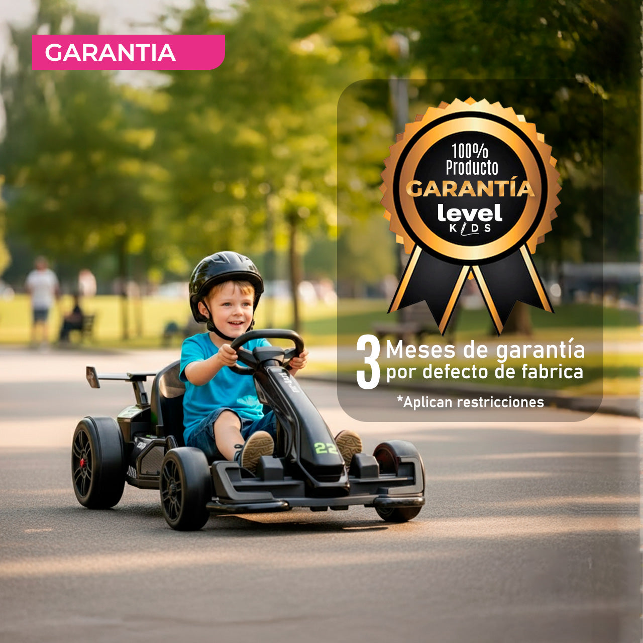 Go Kart TURBOX Montable Electrico 12km/h 24V