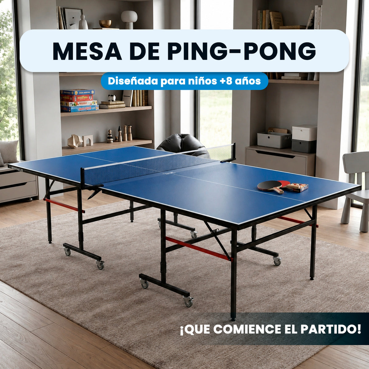 Mesa de PingPong | Espacios Recreativos 12mm