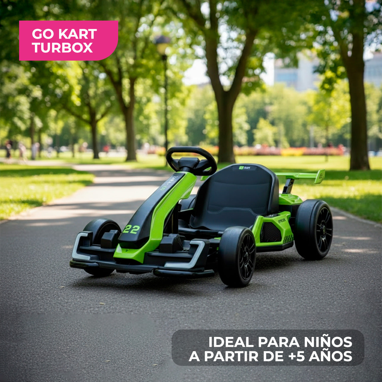 Go Kart TURBOX Montable Electrico 12km/h 24V