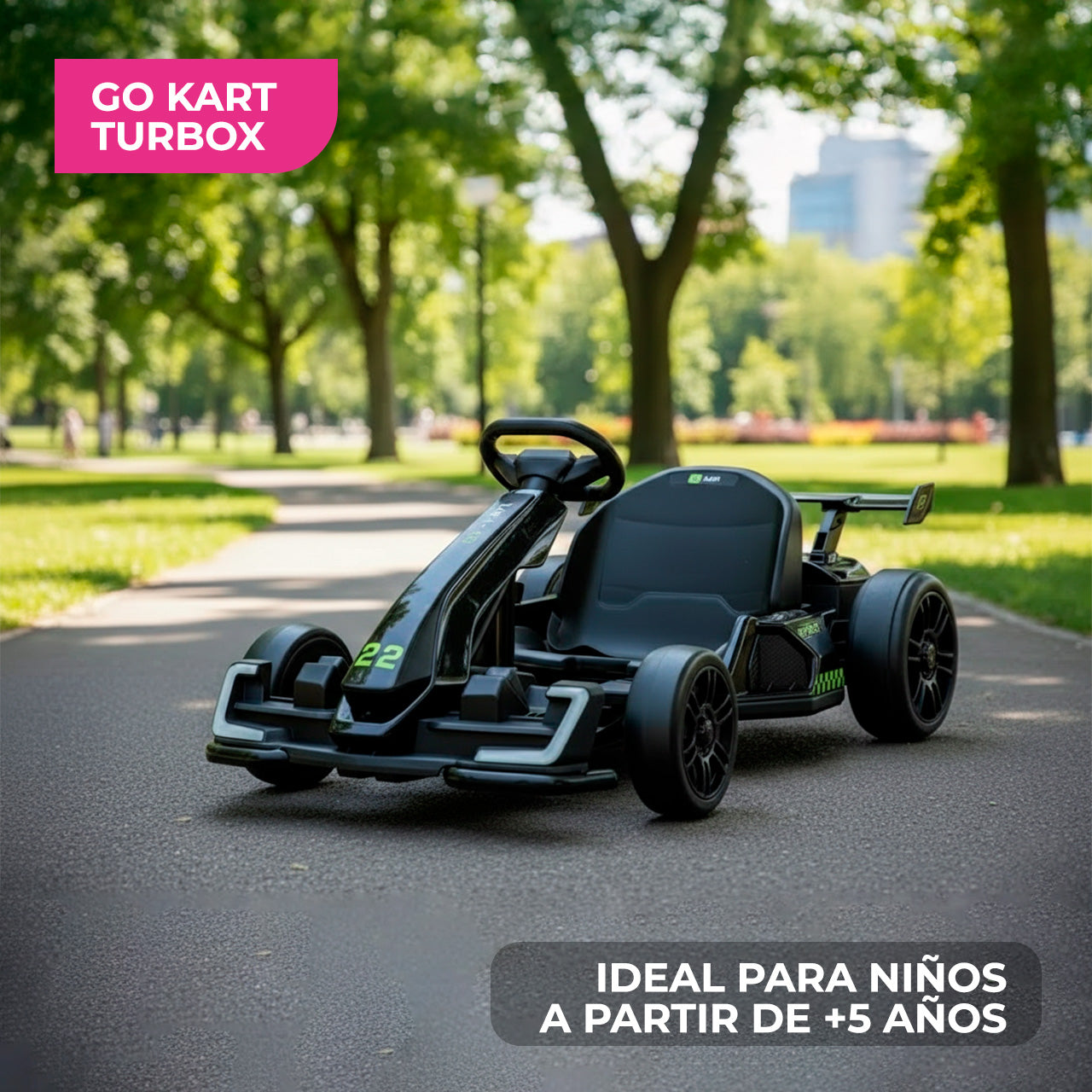Go Kart TURBOX Montable Electrico 12km/h 24V