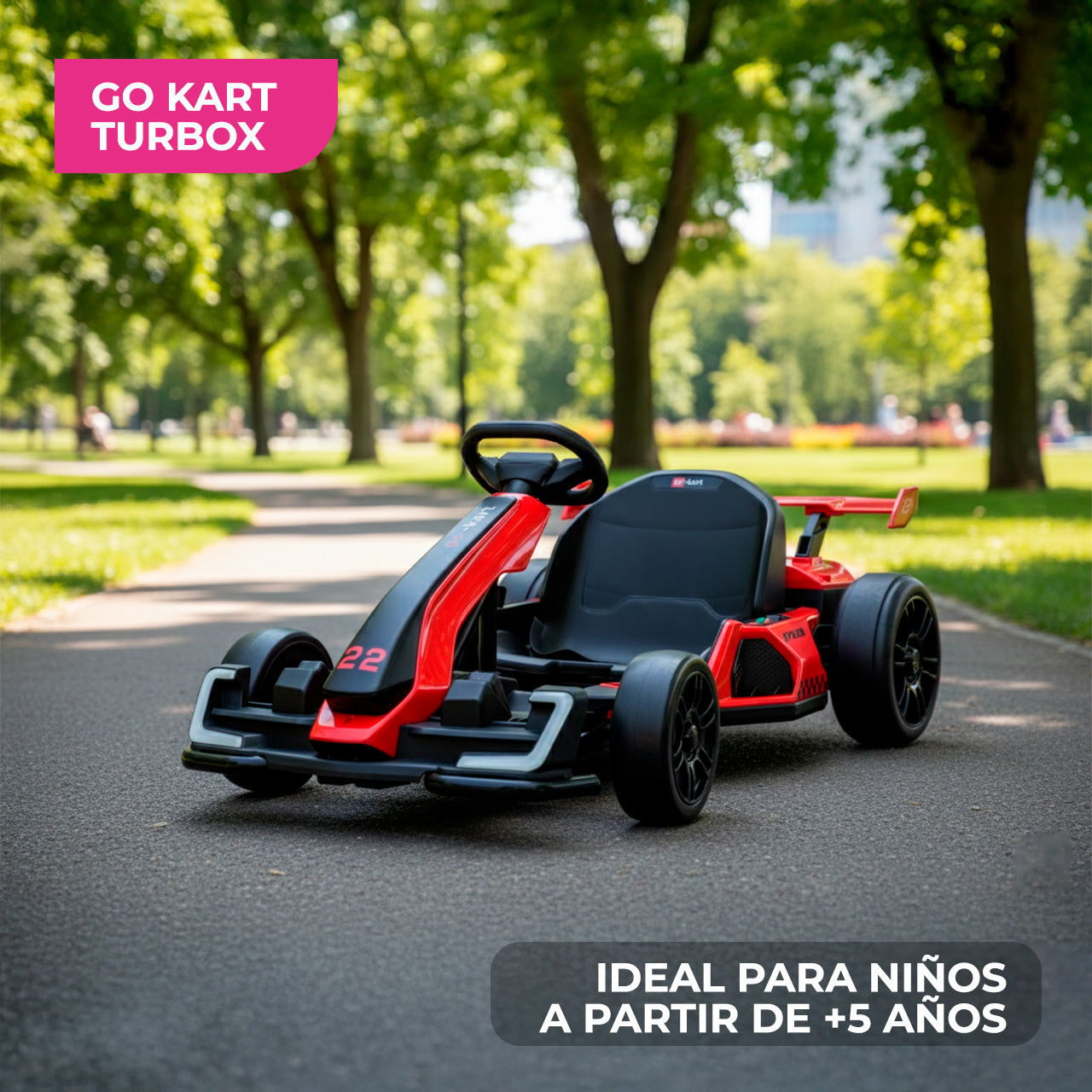 Go Kart TURBOX Montable Electrico 12km/h 24V