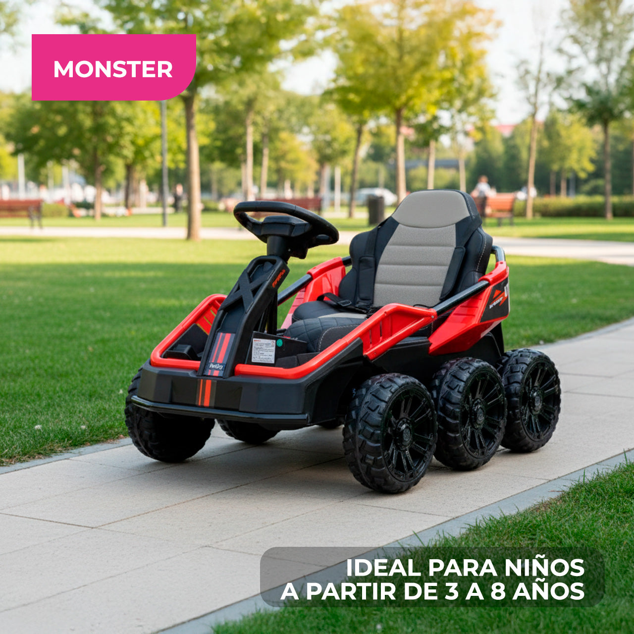 Carro Eléctrico Monster | 24V