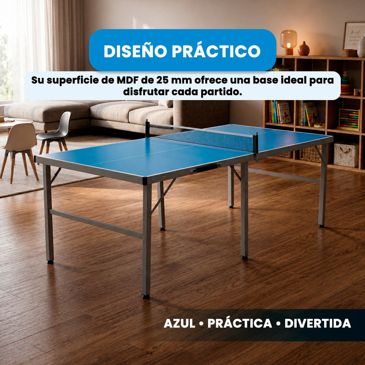Mesa de Ping Pong | Azul