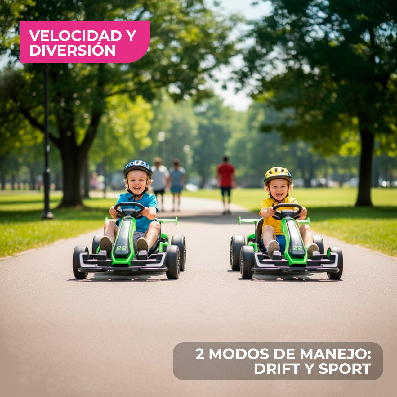 Go Kart TURBOX Montable Electrico 12km/h 24V