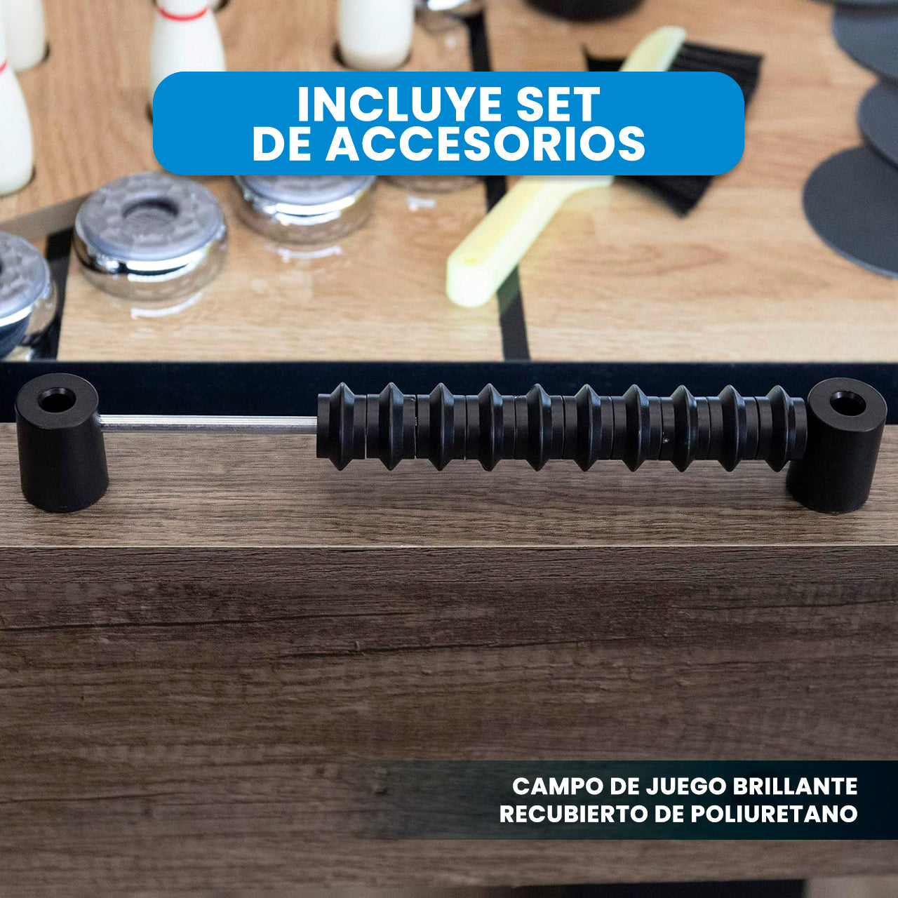 MESA DE SHUFFLEBOARD ILUMINADA 9FT