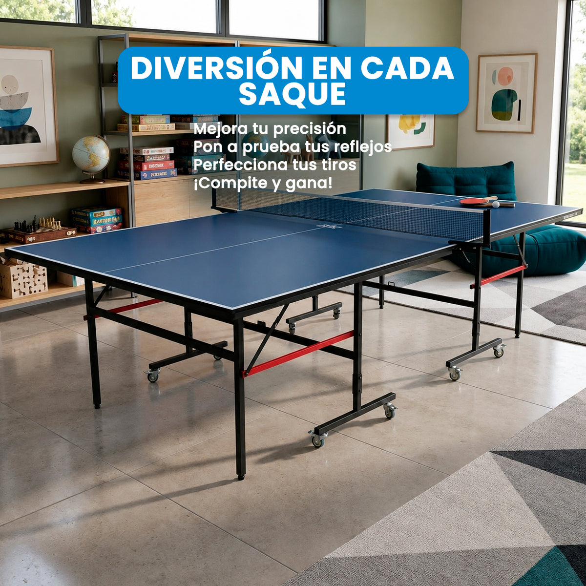 Mesa de PingPong | Espacios Recreativos 18mm