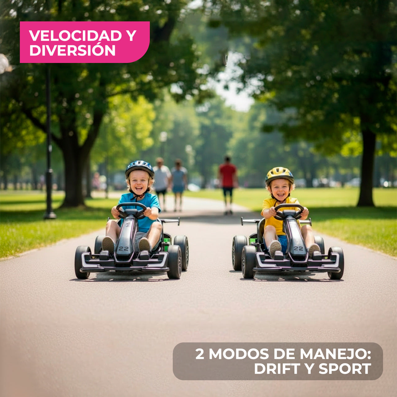 Go Kart TURBOX Montable Electrico 12km/h 24V