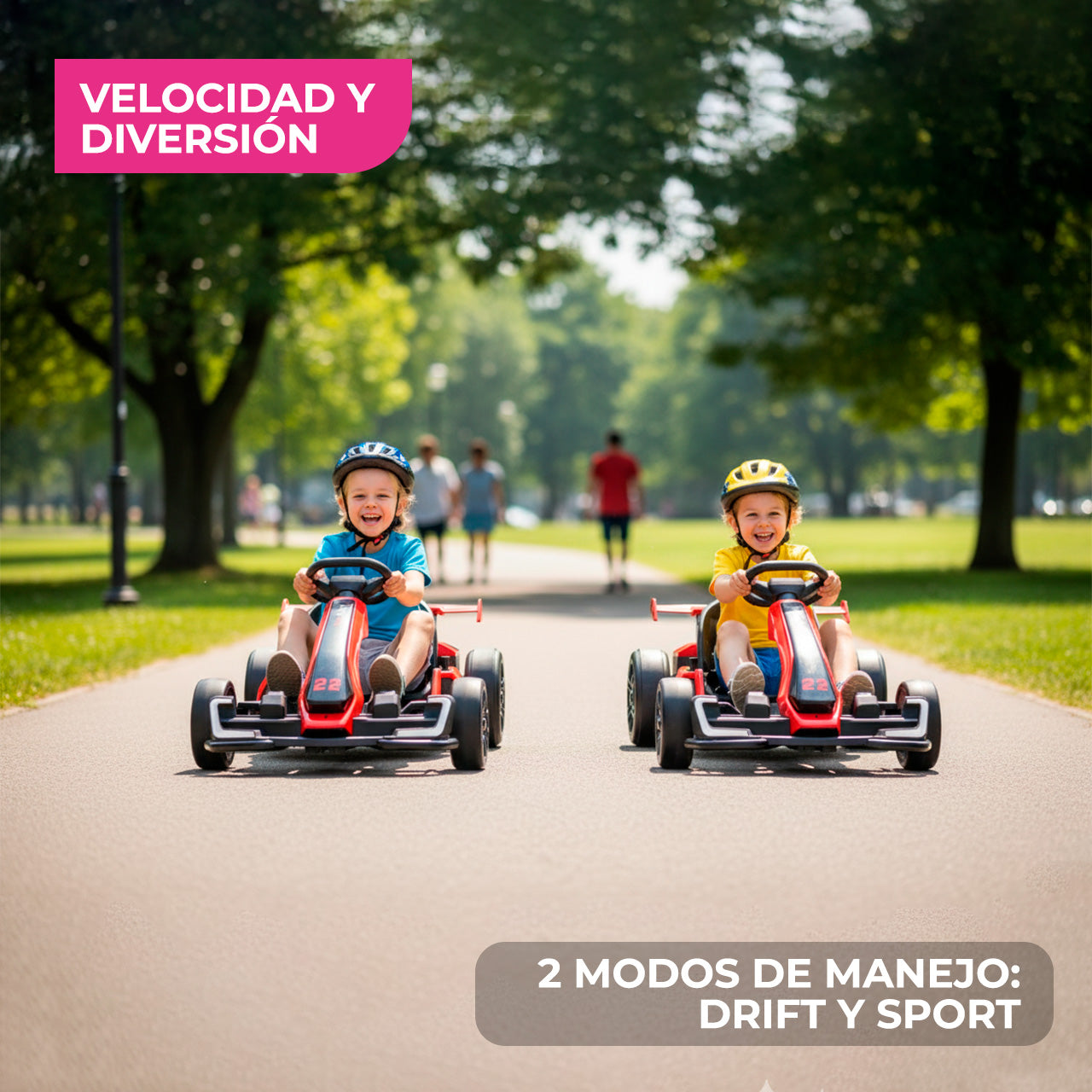 Go Kart TURBOX Montable Electrico 12km/h 24V