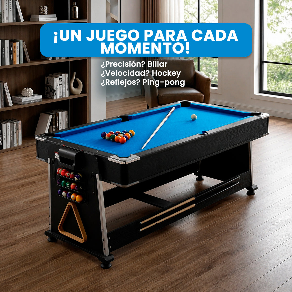 Mesa Multijuegos  3 en 1 | 7FT