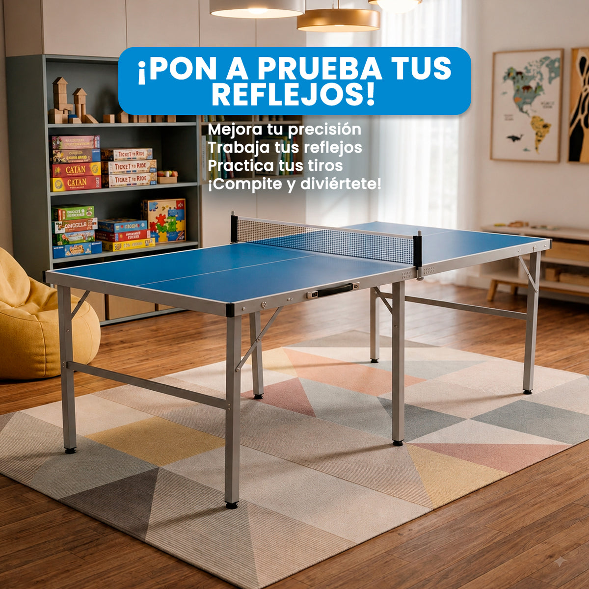 Mesa de Ping Pong | Azul