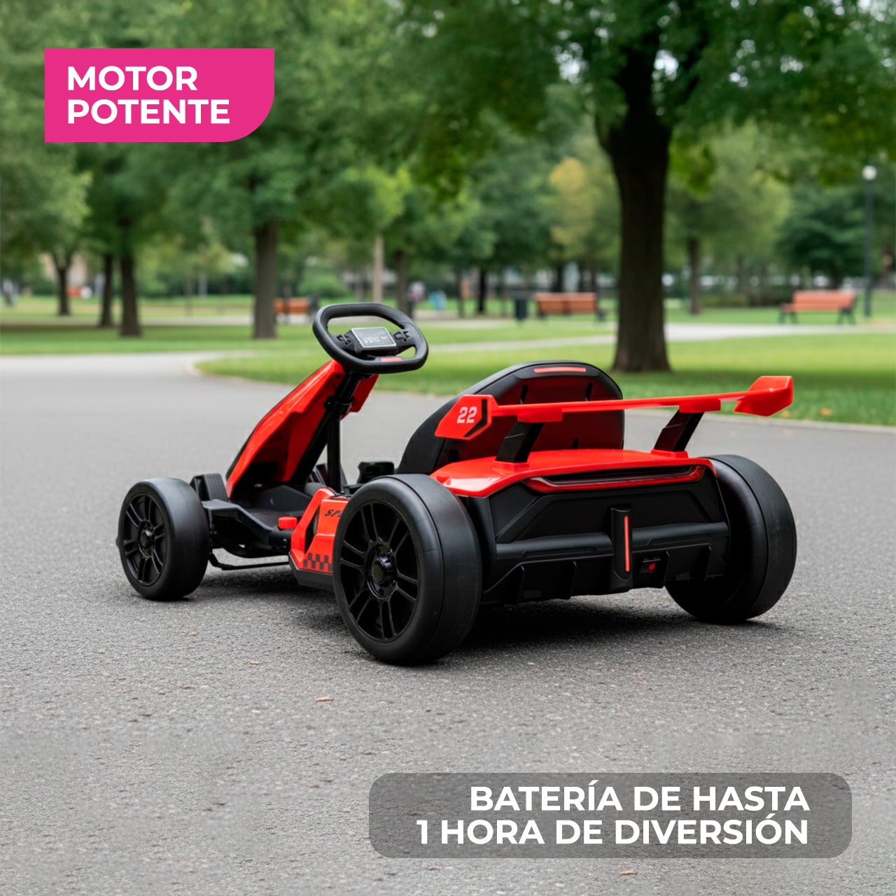 Go Kart TURBOX Montable Electrico 12km/h 24V