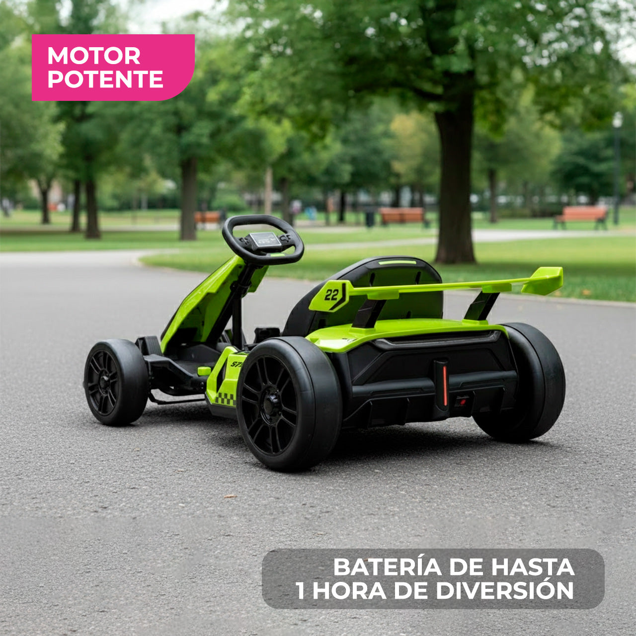 Go Kart TURBOX Montable Electrico 12km/h 24V