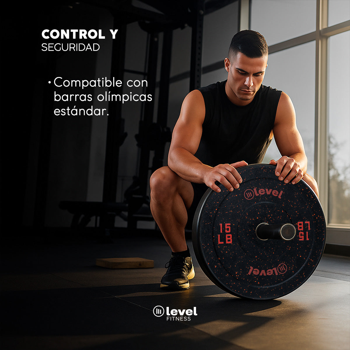 Par Discos Olímpicos Horus