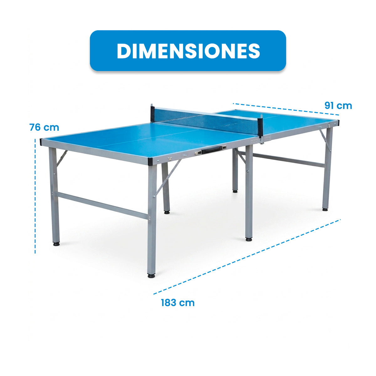 Mesa de Ping Pong | Azul