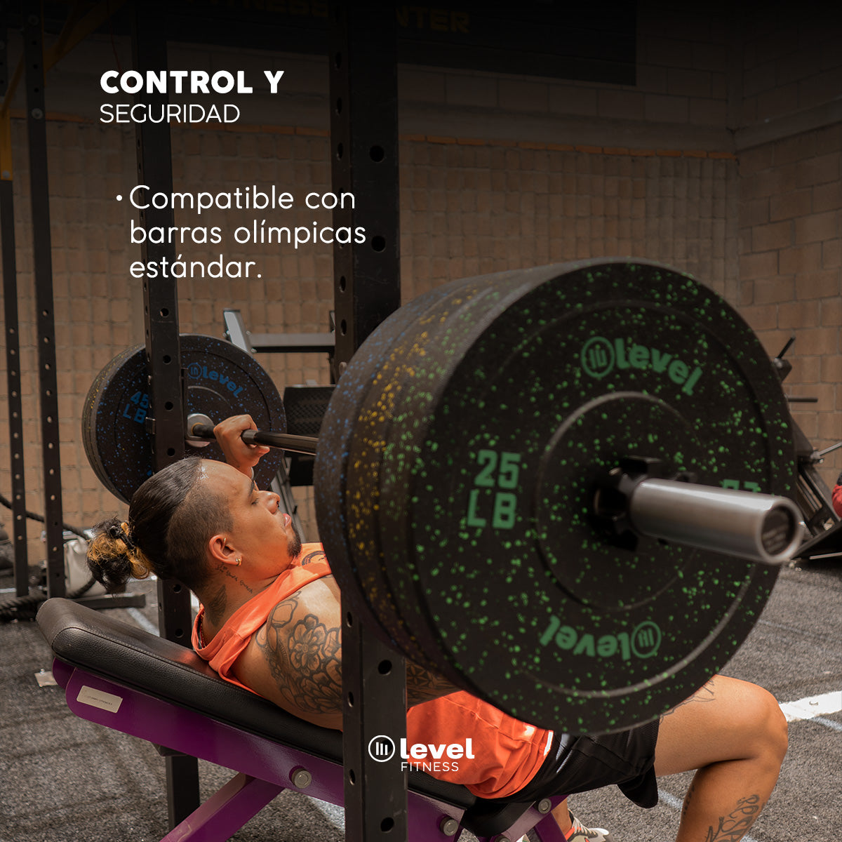 Par Discos Olímpicos Horus