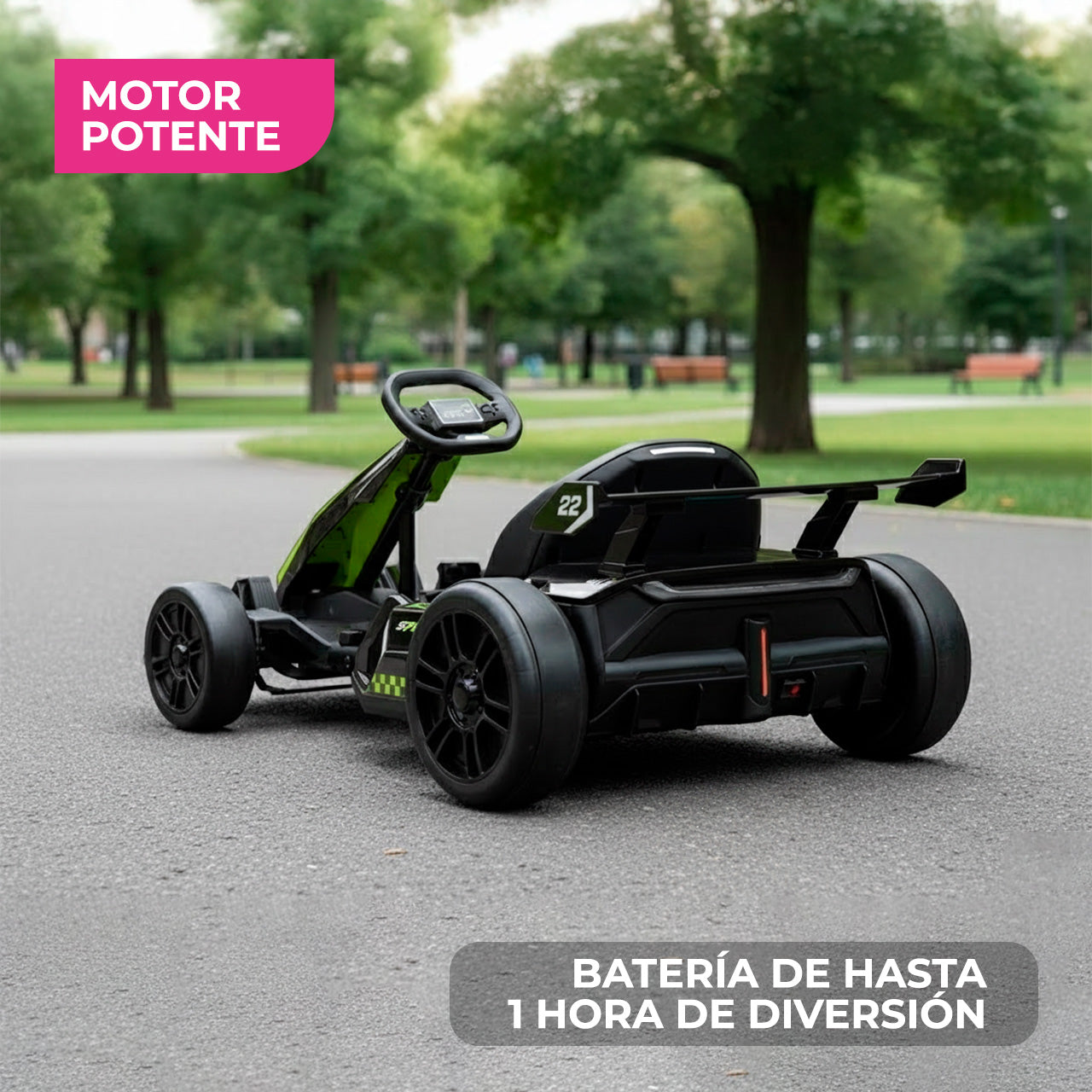 Go Kart TURBOX Montable Electrico 12km/h 24V