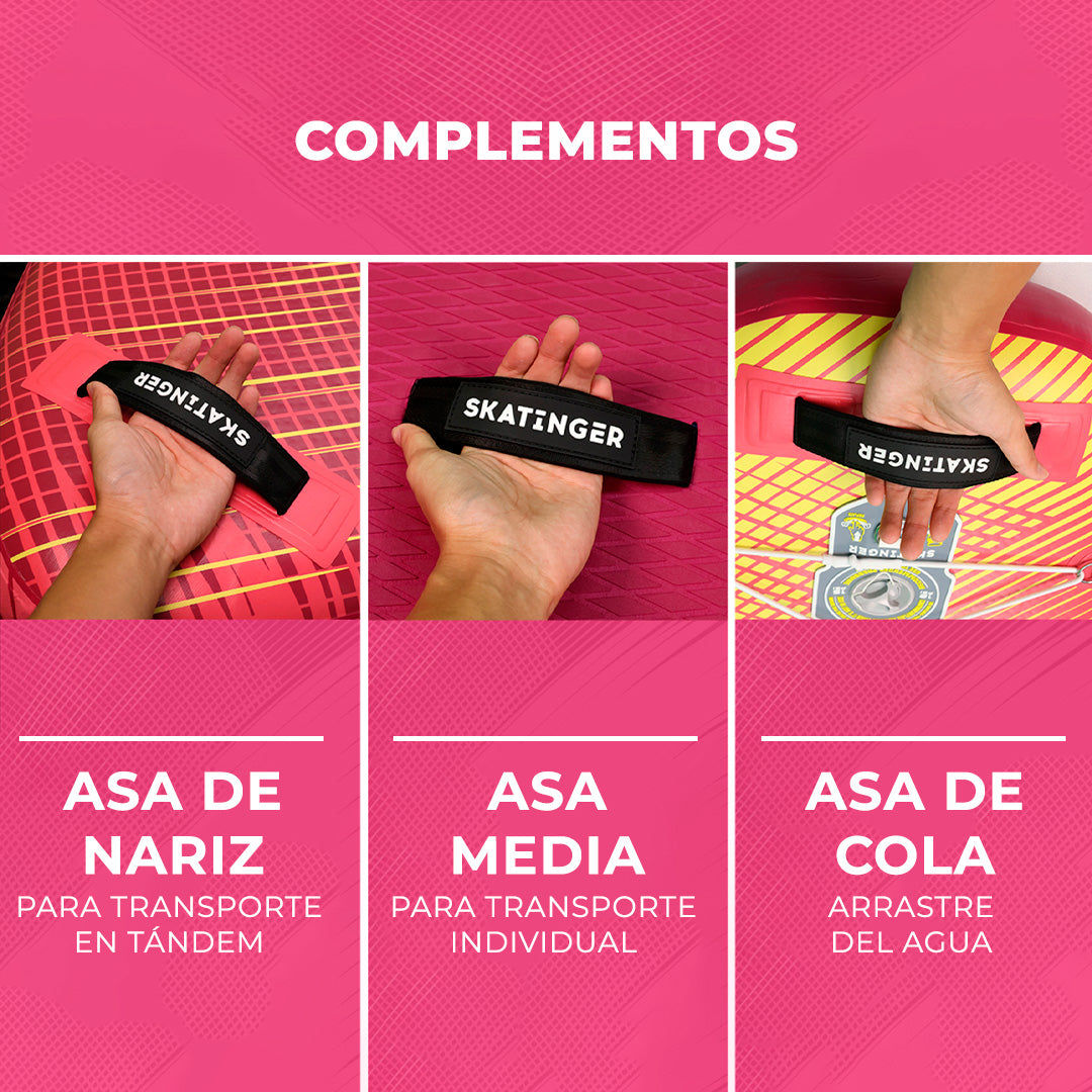 Tabla De Remo Inflable Skatinger Prana 116 X 35 X 6