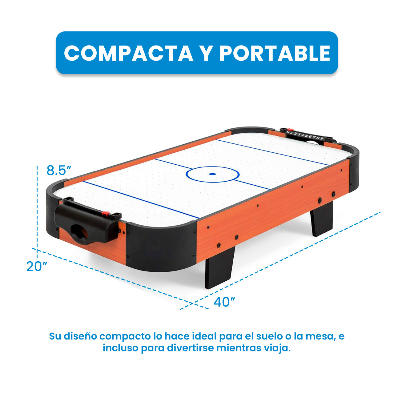 MESA DE HOCKEY 40"