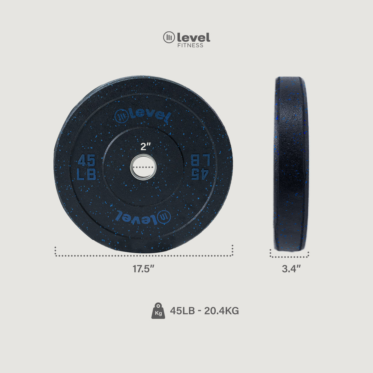 Par Discos Olímpicos Horus