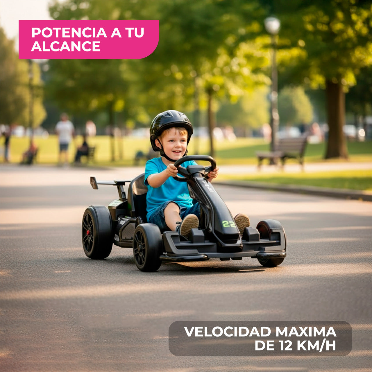 Go Kart TURBOX Montable Electrico 12km/h 24V