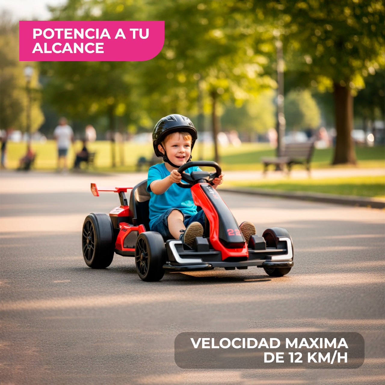 Go Kart TURBOX Montable Electrico 12km/h 24V