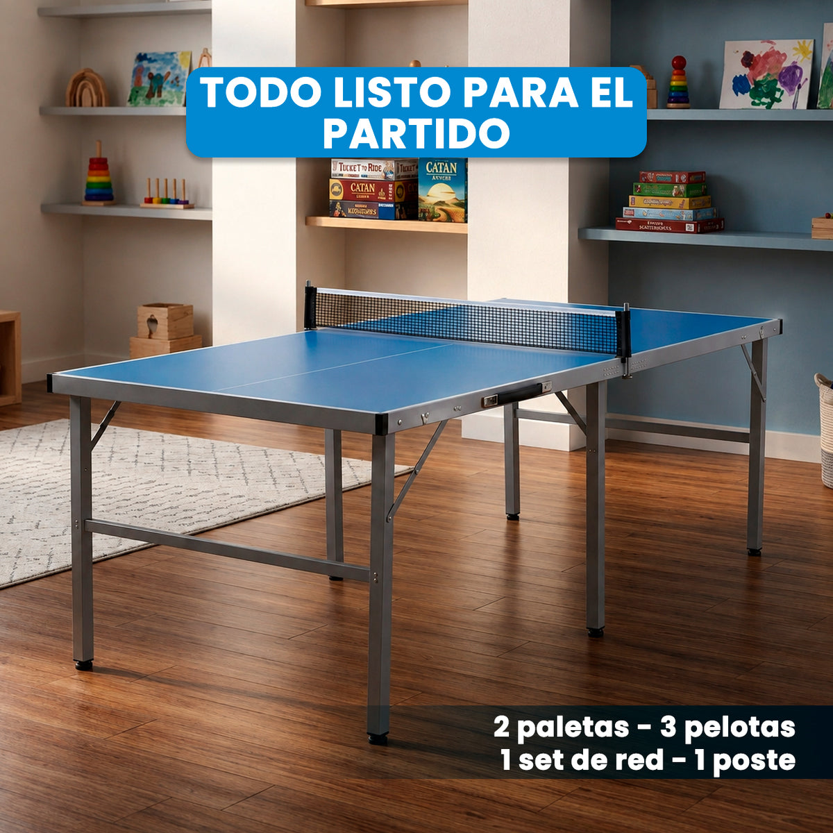 Mesa de Ping Pong | Azul