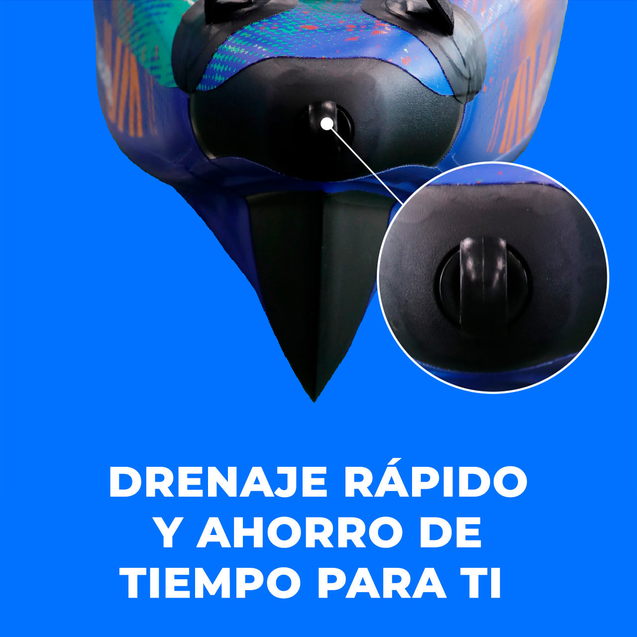 Kayak Inflable Skatinger 490cm 3 Personas + Accesorios