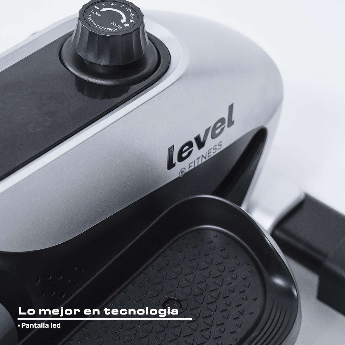 MINI ELÍPTICA PARA EJERCICIO 16 NIVEL DE RESISTENCIA CON PANTALLA LED