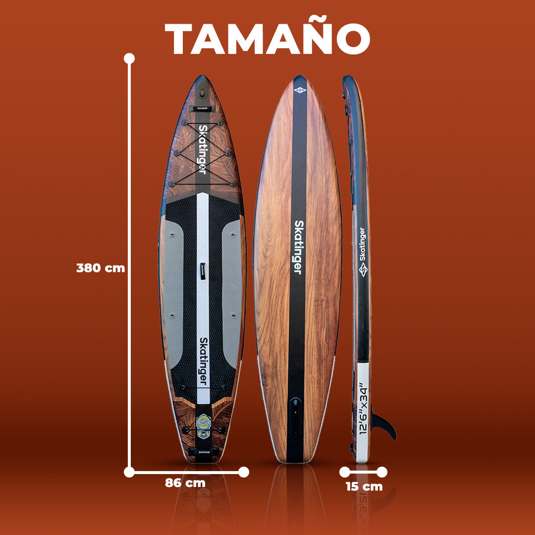 Tabla De Remo Inflable Skatinger Waverider 106 X 32 X 6