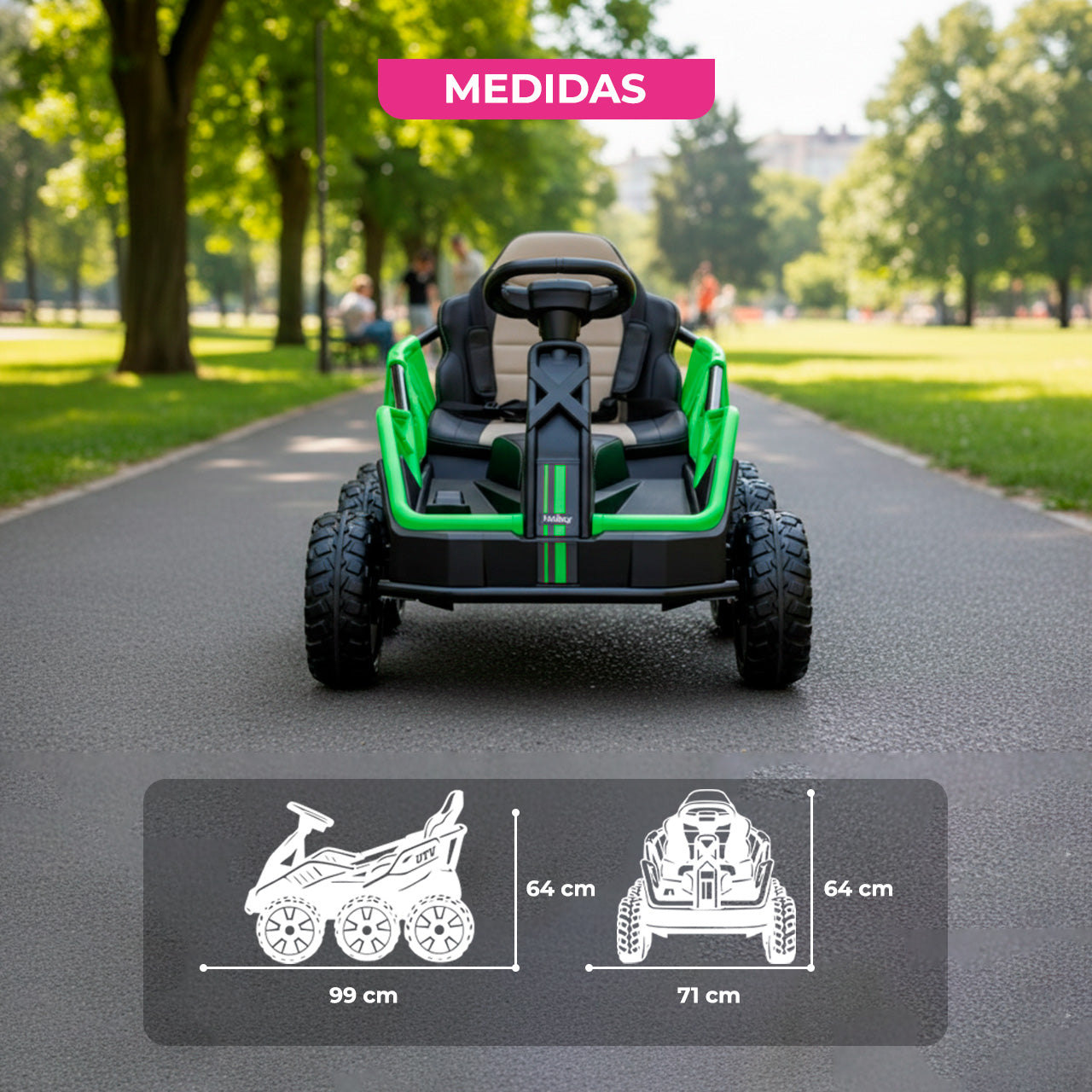 Carro Eléctrico Monster | 24V