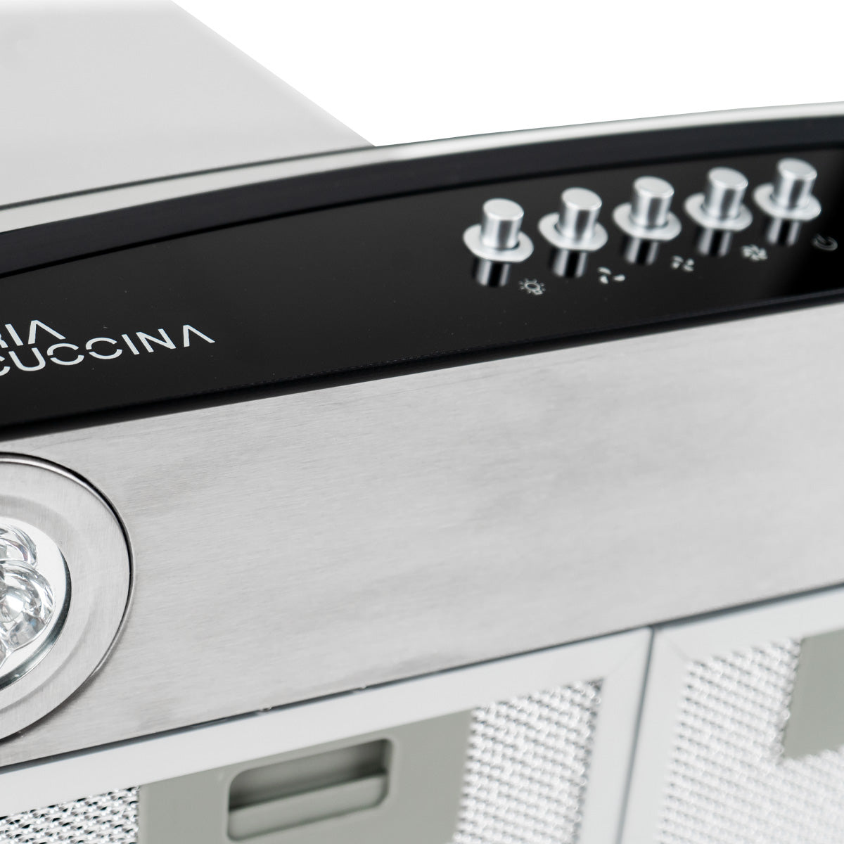 Campana extractora Mia Cuccina Acero inox y Vidro H1 60cm