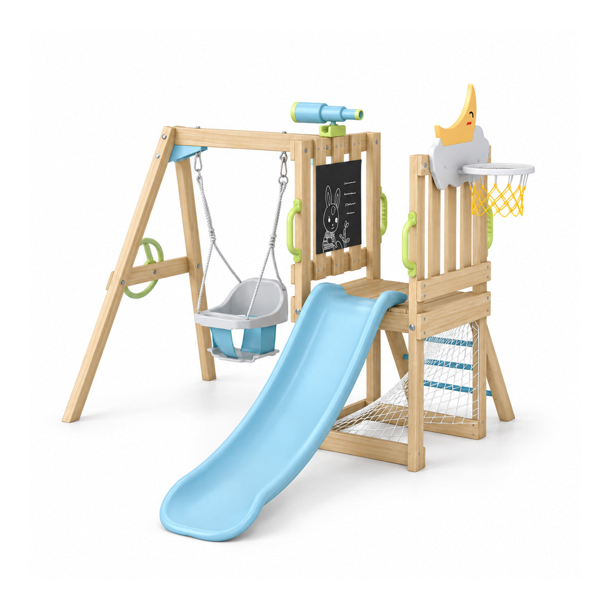 Bosque de Aventuras, juego infantil de madera para exterior