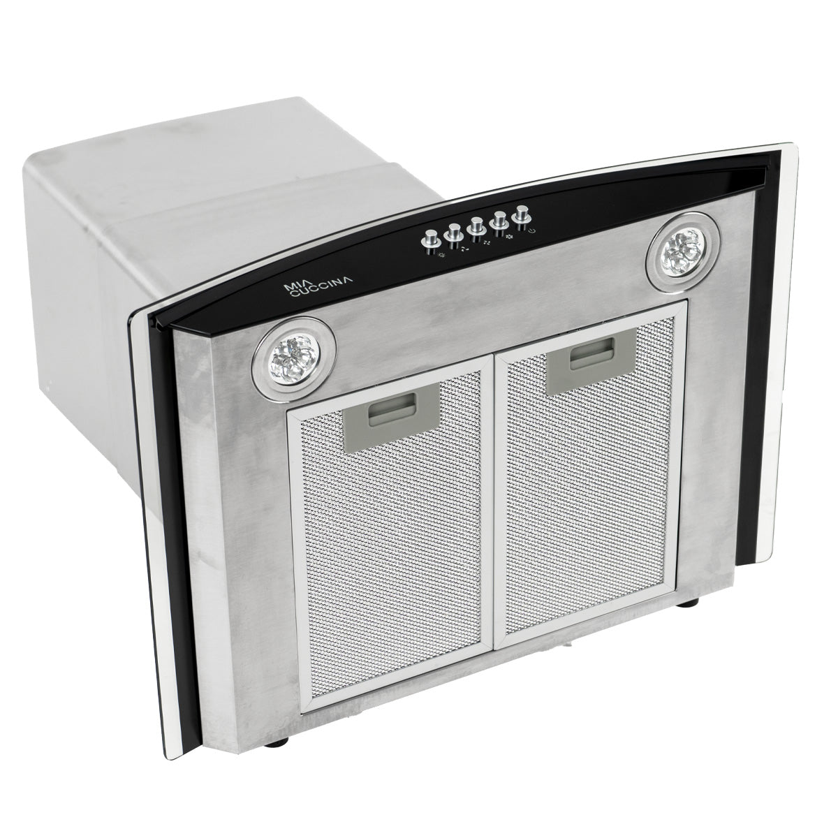 Campana extractora Mia Cuccina Acero inox y Vidro H1 60cm