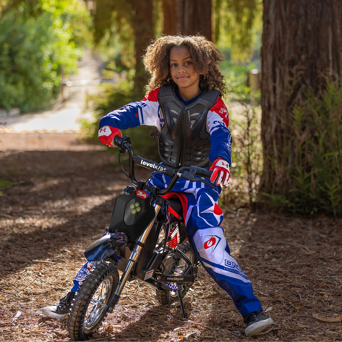 Motocicleta eléctrica RACER 36V, motor de 300 W, 25 km/h