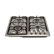 Parrilla a Gas MIA CUCCINA 4 Quemadores Acero Inox 120V