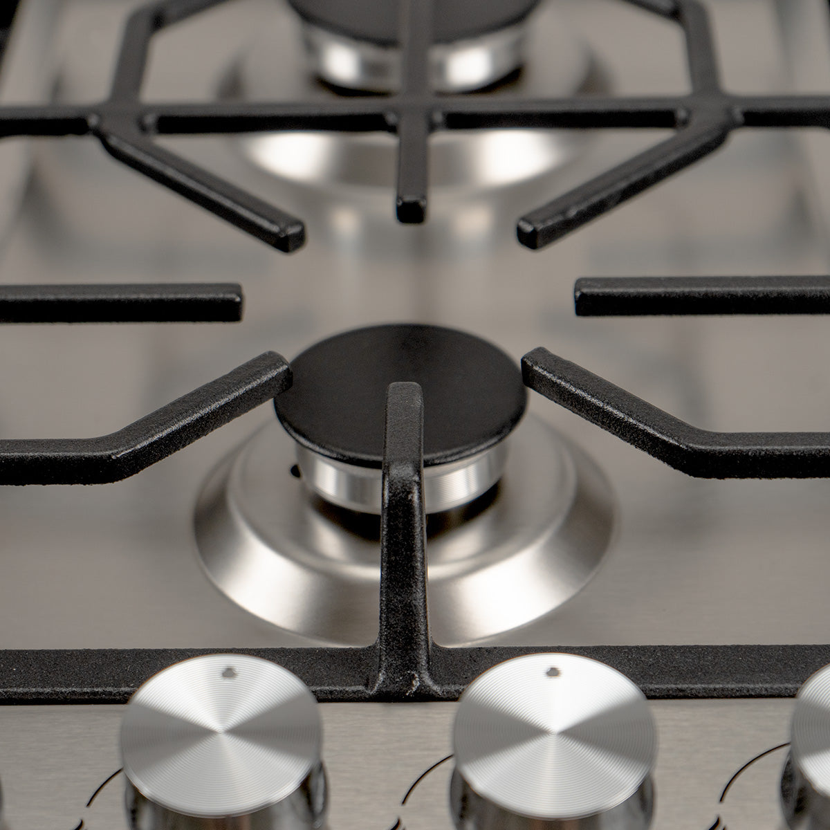 Parrilla a Gas MIA CUCCINA 4 Quemadores Acero Inox 120V