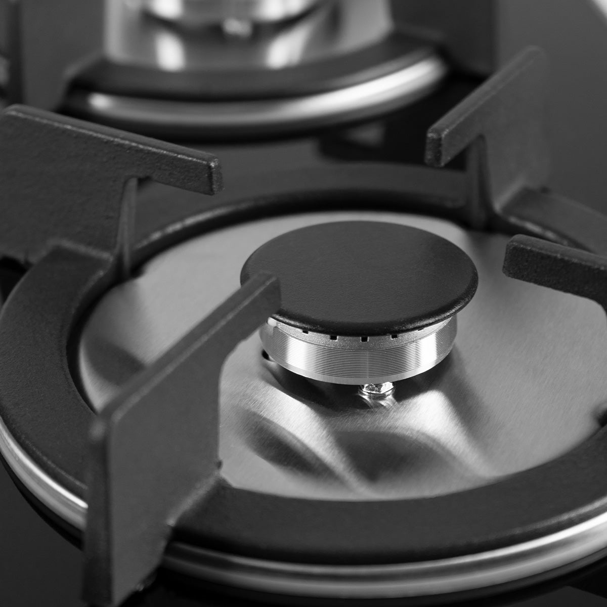 Parrilla a Gas 5 Quemadores | Vidrio Templado